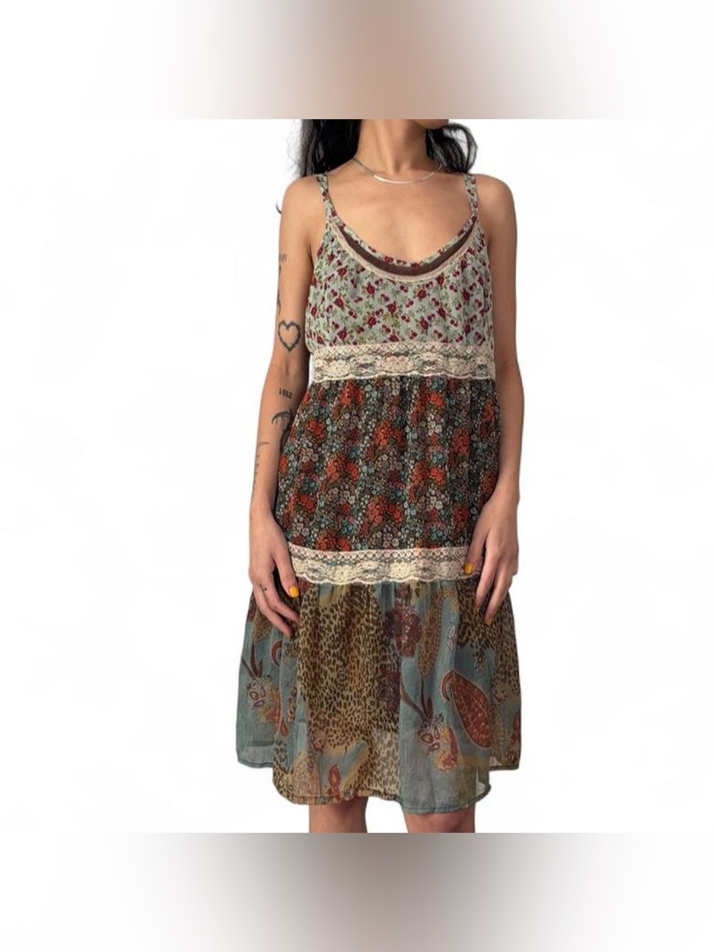 Patterned Boho Dress by American Rag - Picture 2 of 6